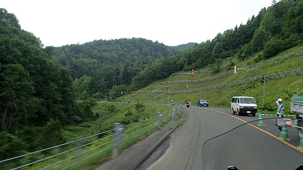 北海道での最後の走り